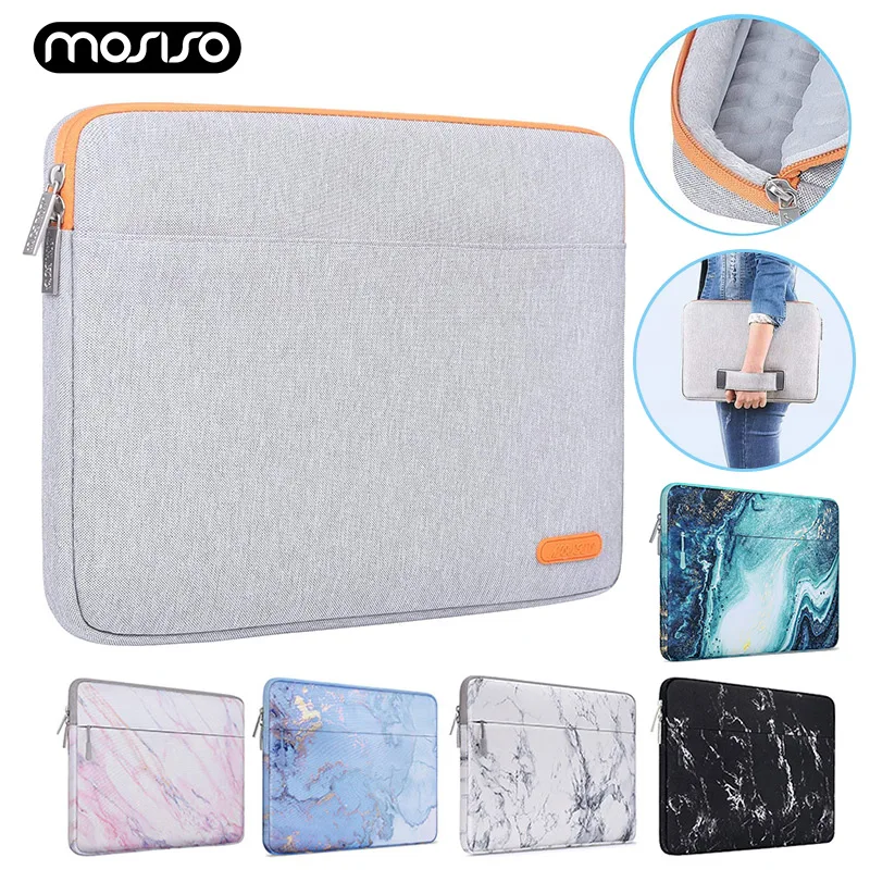 

MOSISO Soft Laptop Sleeve Bag for 2020 Macbook Pro Air 11 13 13.3 14 15.6 inch Dell HP Asus Acer Lenovo Notebook Canvas Cover