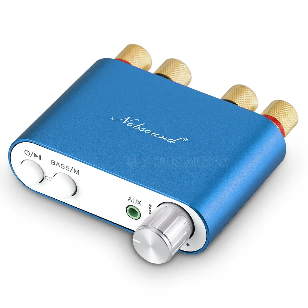 Nobsound NS-10G TPA3116 Bluetooth 5,0 Мини 50 Вт* 2 Цифровой усилитель стерео Hi-Fi усилитель мощности 5 цветов