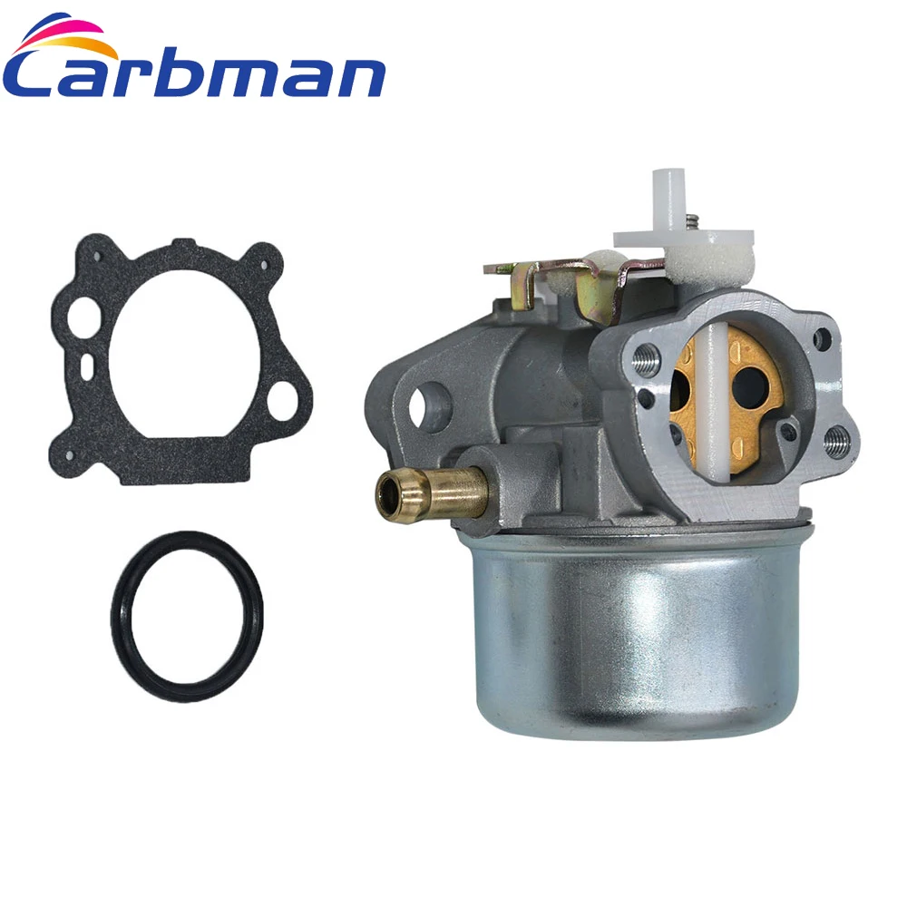 

Carbman Carburetor for Briggs & Stratton 497586 499059 Lawnmower Gasket & Choke Carb NEW