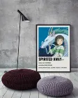 Плакат из аниме Унесенные призракамиатака на Титановвторжение на высоте, украшение для дома, декор для дивана, бара, настенный плакат на холсте 02