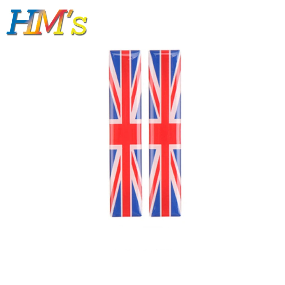 Red Union Jack Для Mini Countryman F60 Автомобильная передняя дверь внутренняя наклейка на ручку наклейки для Mini Cooper F56 F55 аксессуары для Mini Clubman F54 - Название цвета: Red Union Jack