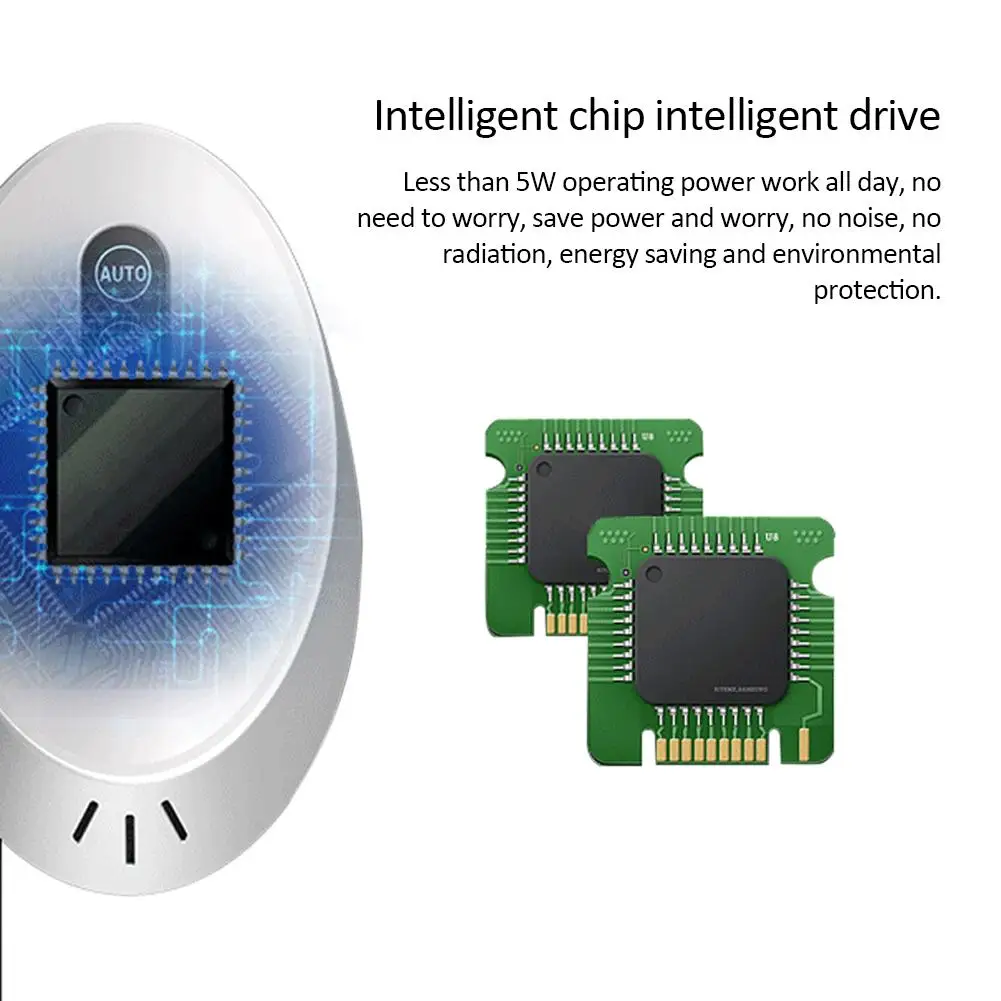 

Ultrasonic Repeller Mosquito Killer Multi-kinetic Electronic Repellent Anti Rodent Mice Cockroach Rat Spider Insect