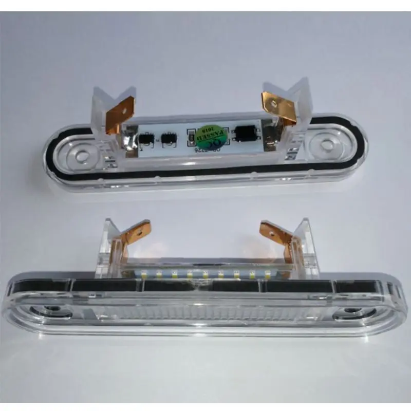 

2 Pcs White LED License Plate Light Fit for W124 W201/202 Models