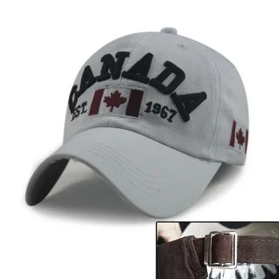 Мужская бейсболка с вышивкой канадского алфавита Корейская версия весна-лето