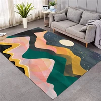 abstract art colorful 3d printed carpets for living room kids play floor mat rugs for bedroom dt05