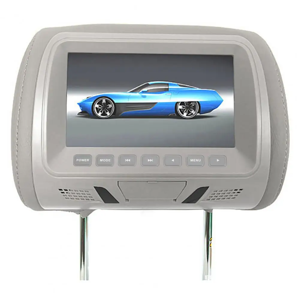 7 дюймов DC12V автомобиля ЖК-дисплей цифровой Дисплей HD монитор заднего сиденья