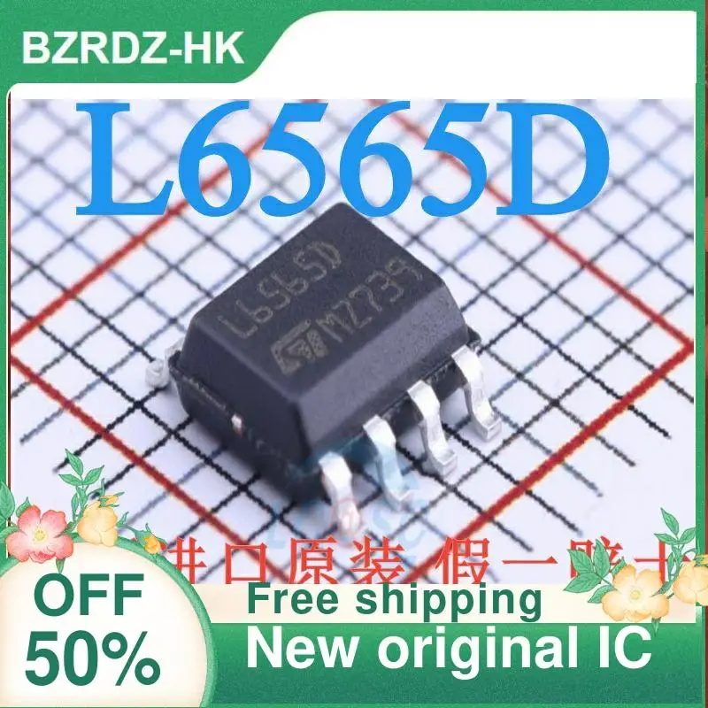 

2-10 шт./лот L6565D L6565 SOP-8 новый оригинальный IC