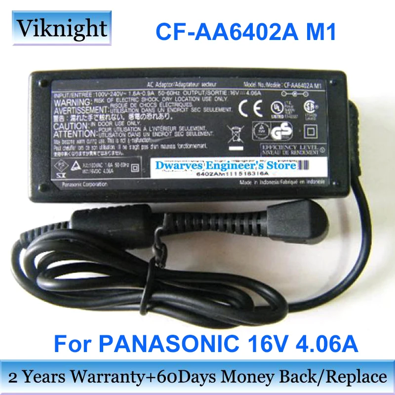 

Original for PANASONIC CF-AA6412C M1 16V 4.06A 65W AC Adapter CF-AA64B3C For TOUGHBOOK CF-50 CF-51 TOUGHPAD FZ-G1 CF-SX3 CF-Y5LW