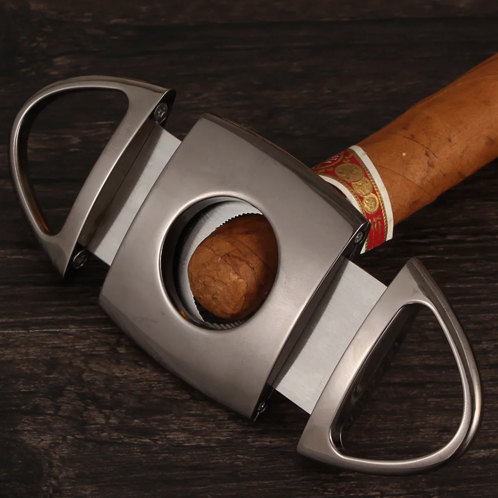 COHIBA аксессуары набор металлических газовых фонарь Зажигалка из нержавеющей