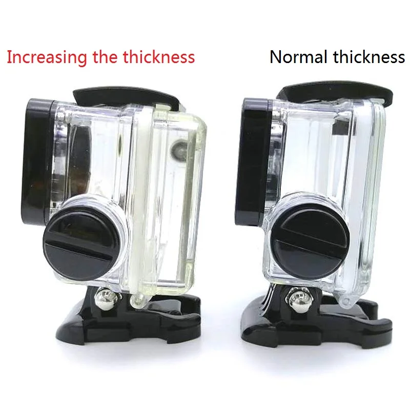 suptig camera accessories motocycle chargering waterproof case lcd door for gopro hero 433 charger shell housing usb cable free global shipping