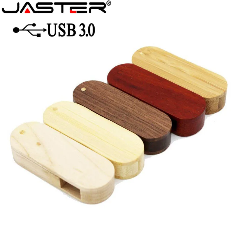 Деревянный портативный USB флеш накопитель JASTER 3 0 4 ГБ 16 32 64 карта памяти свадебный