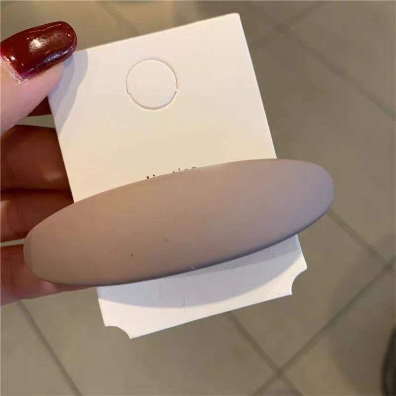 

Акриловая матовая цветная заколка для волос P8DB, Женская Геометрическая заколка для волос