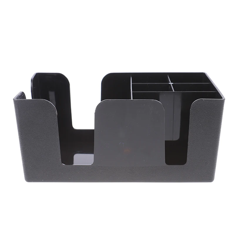

Black Bar Pub Tidy Napkin Straw Storage Box Cocktail Stirrer Storage Holder