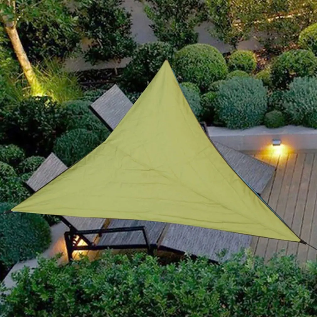 

Shade Sail Garden UV Patio Swimming Pool Awning Water-repellent Triangle Sun Protection Tent Umbrella For Outdoor