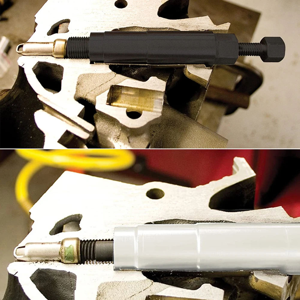 

Spark Plug Remover Broken Unique Parts Portable Car Ornaments for Ford Triton 3V 3 Valve Engine Auto Repair Tools