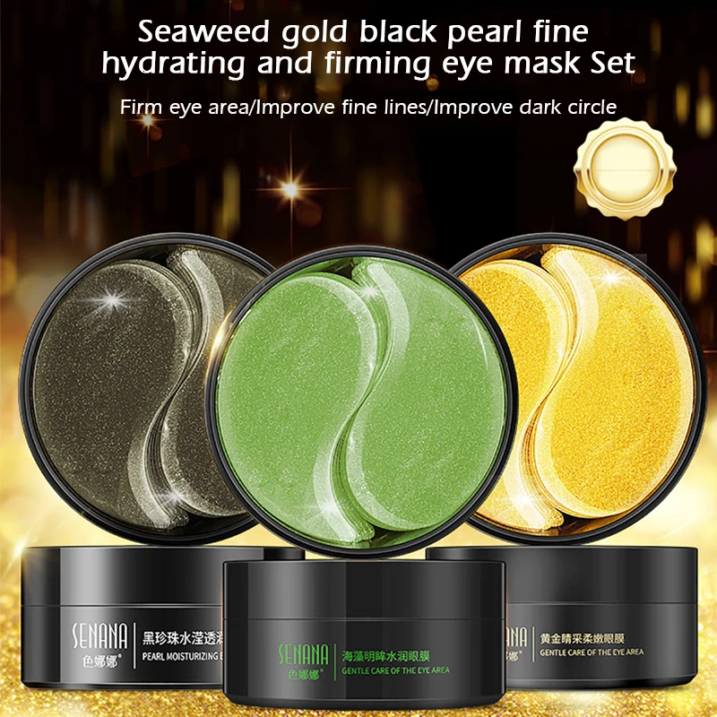 

SENANA Eye Mask Anti-Aging Remove Puffiness Dark Circles Moisturizing Firming Repair Wrinkle Eye Skin Gel Sleep Eye Mask