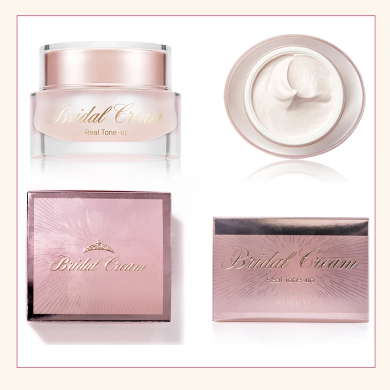 

MISSHA Tone Up Cream 50ml Women's Face Toning Cream Brightens Skin Tone Lazy Concealer CC Cream Facial Make Up Korea Cosmetics