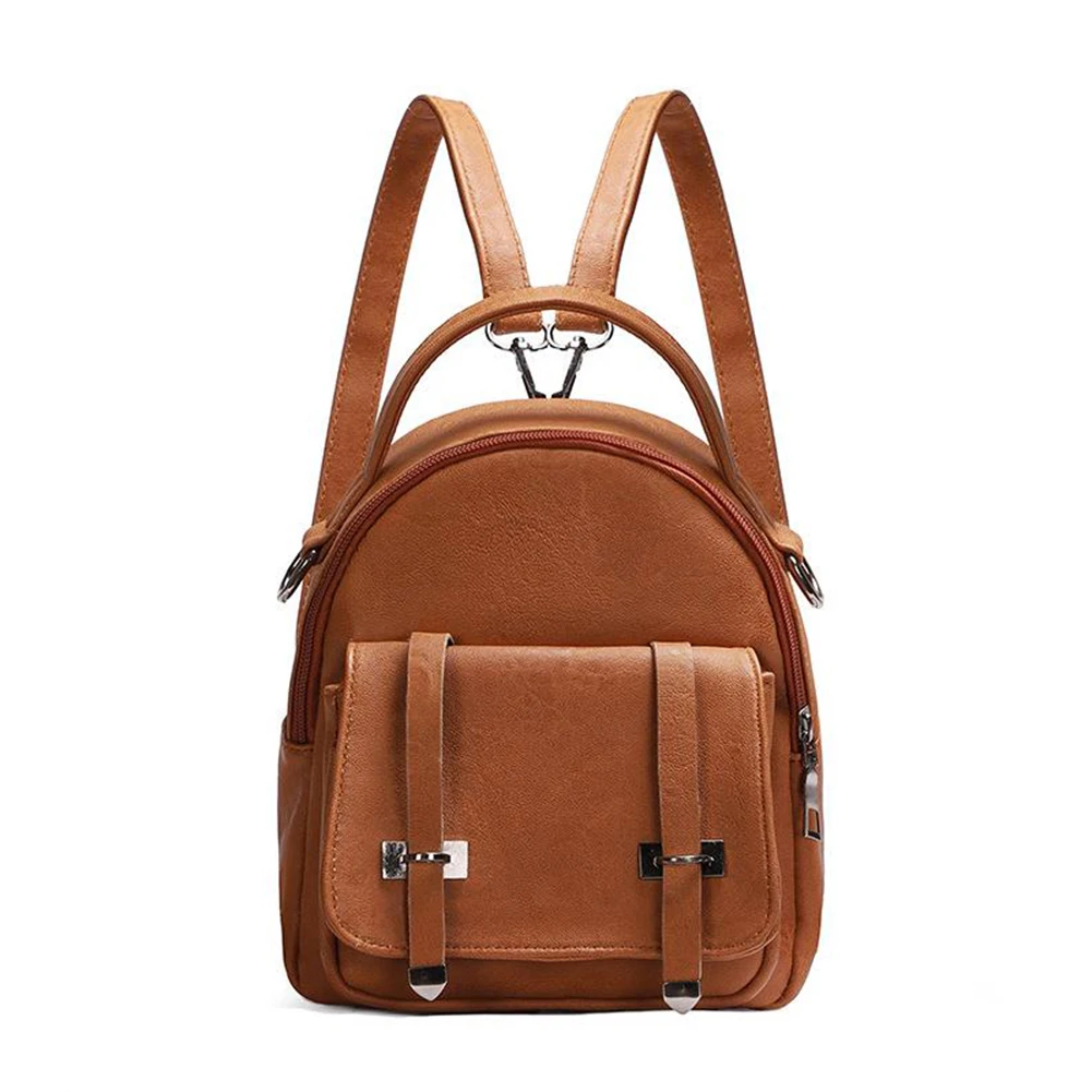 

Mini PVC Backpack Adjustable Shoulder Strap Wear-resistant Bag for Women Girls Best Sale-WT