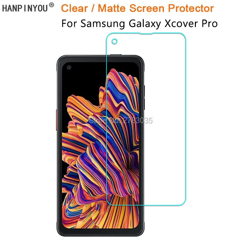 

Прозрачная глянцевая/Антибликовая матовая защитная пленка для Samsung Galaxy Xcover Pro G715F G715FN 6,3 дюйма, не стекло