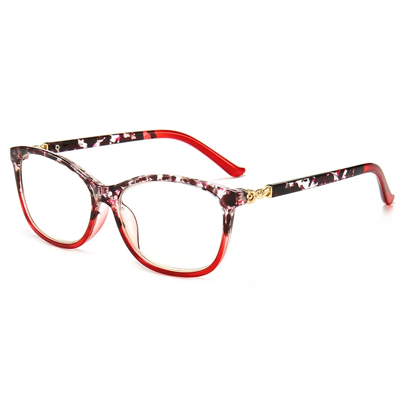 Брендовые Модные женские очки для дальнозоркости с защитой от синего света