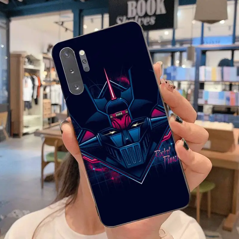 

Mazinger Z TPU Soft Silicone Phone Case Cover For Samsung Note 7 8 9 10 pro Galaxy J7 J8 J6 Plus 2018 Prime