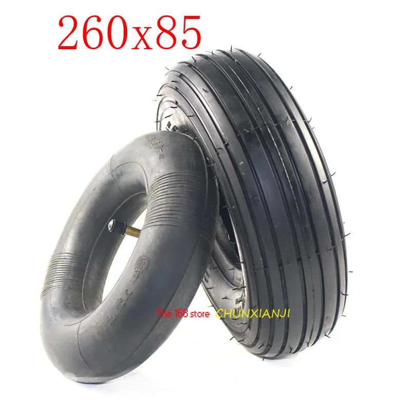 Шины 260x85 (10 &quotx 3&quot 3 00 4) для скутера ATV и шины Go Kart с внутренней трубкой комплект