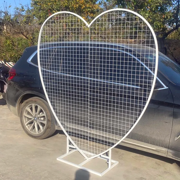 Реквизит для свадебной арки JAROWN в форме сердца подставка цветов фоновое