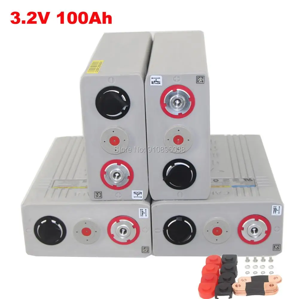 16 шт. Новый LiFePO4 100ah 3 2 V CALB CA100 Класс в Пластик чехол клетки для безопасного