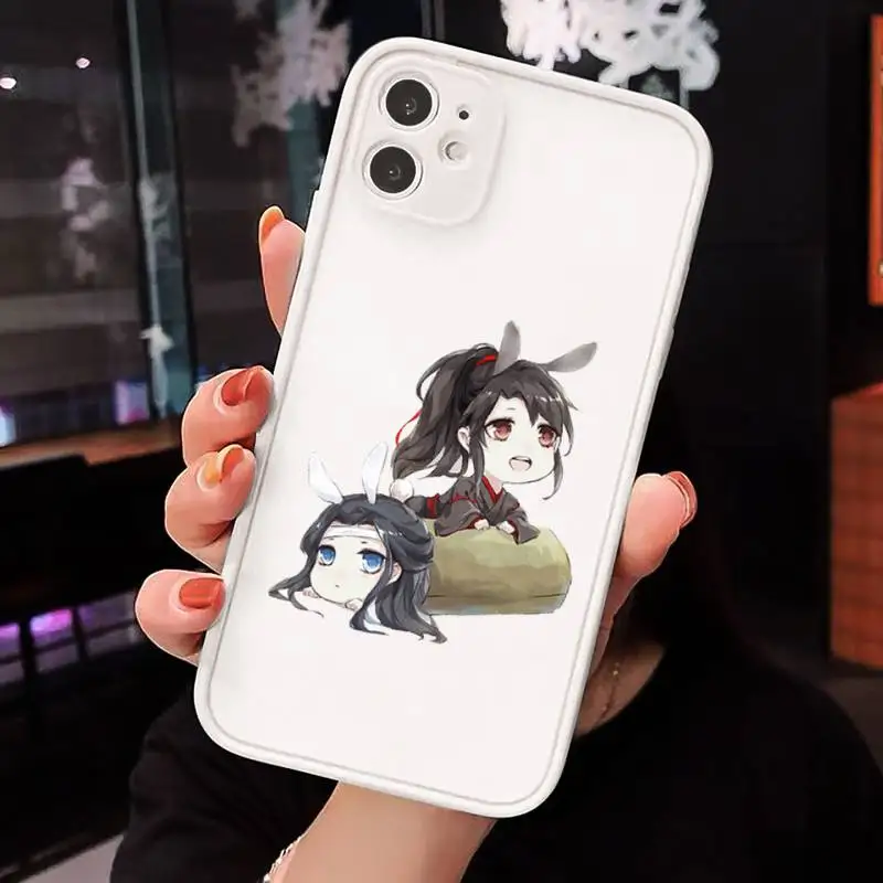 

Mo Dao Zu Shi Phone Cases Matte For iPhone 12 Mini 11 Pro XR XS Max 7 8 Plus X Hard PC Back Cover