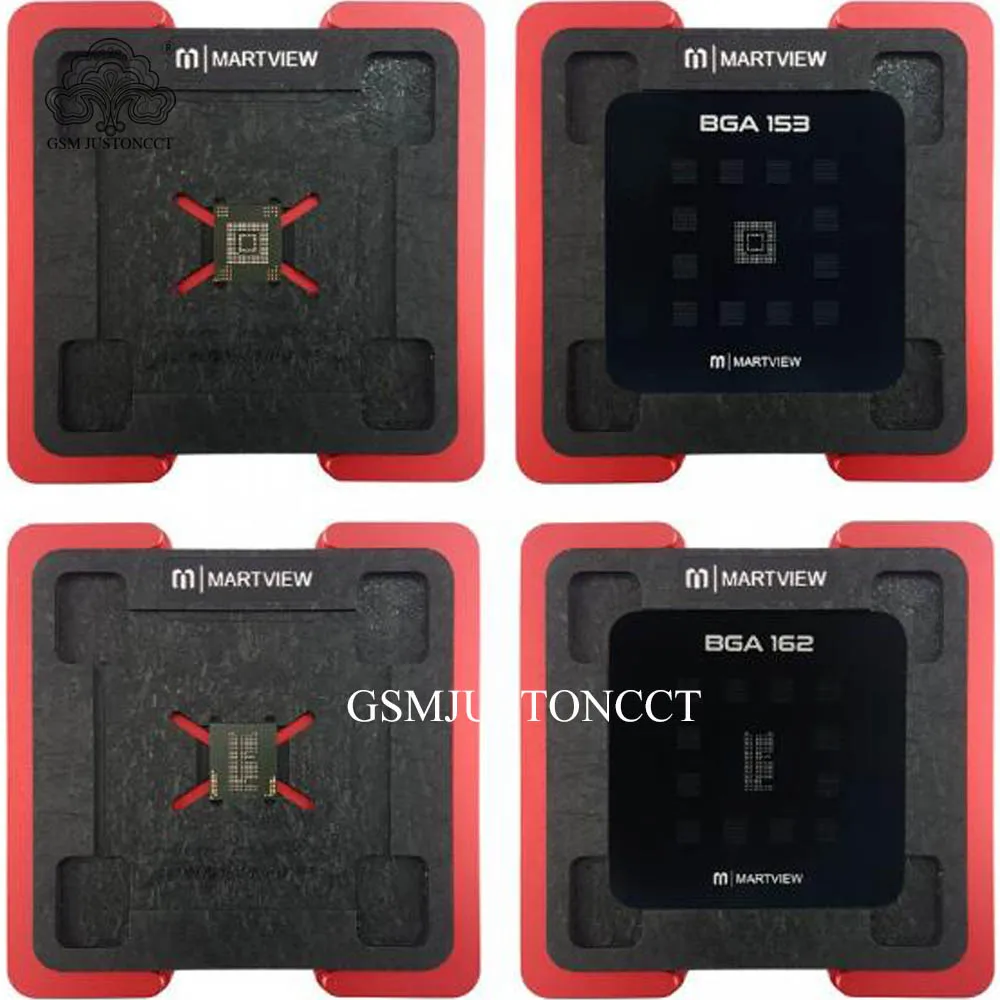 Оловянная сетка для реболлинга полный набор EMMC/EMCP/UFS BGA153/162/169/186/221/254 с