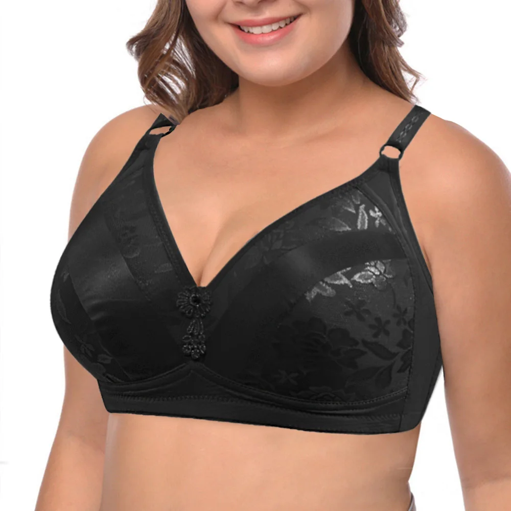 Бюстгальтер пуш ап без косточек с чашкой размера плюс 3/4|Бюстгальтеры| |