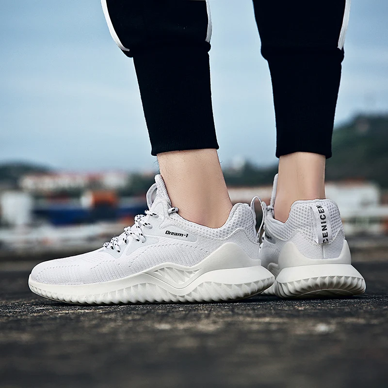 Мужская повседневная обувь tenis Роскошная Кроссовки Обувь белого цвета Модные