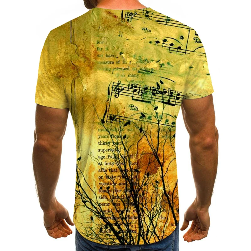 

2020 new three-dimensional graphic T-shirt men's casual tops fun 3D men's T-shirt summer O-neck shirt plus size streetwear