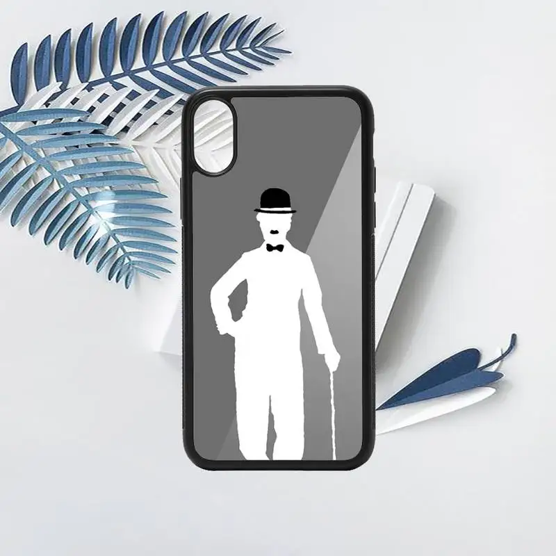 

Charles Chaplin Phone Case TPU For iPhone X XR XS 11 12 mini Pro MAX 6 6S 7 8 Plus SE 2020