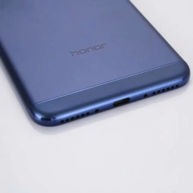 Чехол на заднюю крышку для Huawei Honor 6C Pro/Honor V9 Play металлическая задняя дверь ремонт батарея чехол+ кнопки камеры стекло