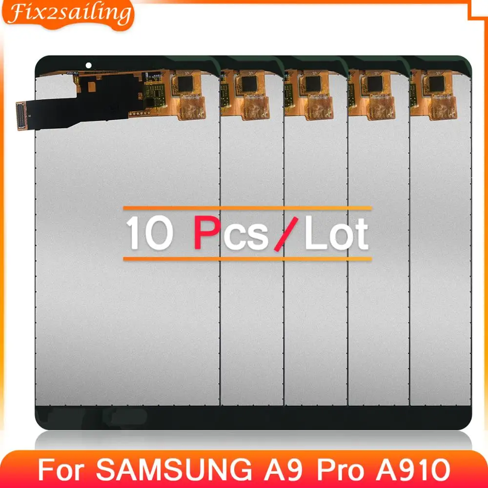 10 шт. дисплей для Samsung Galaxy A9 Pro 2016 A910 ЖК с сенсорным экраном дигитайзер в сборе A9100