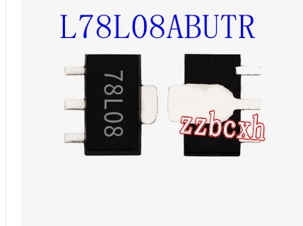 

50PCS/LOT New original In Stock L78L08ABUTR 78L08 SOT-89