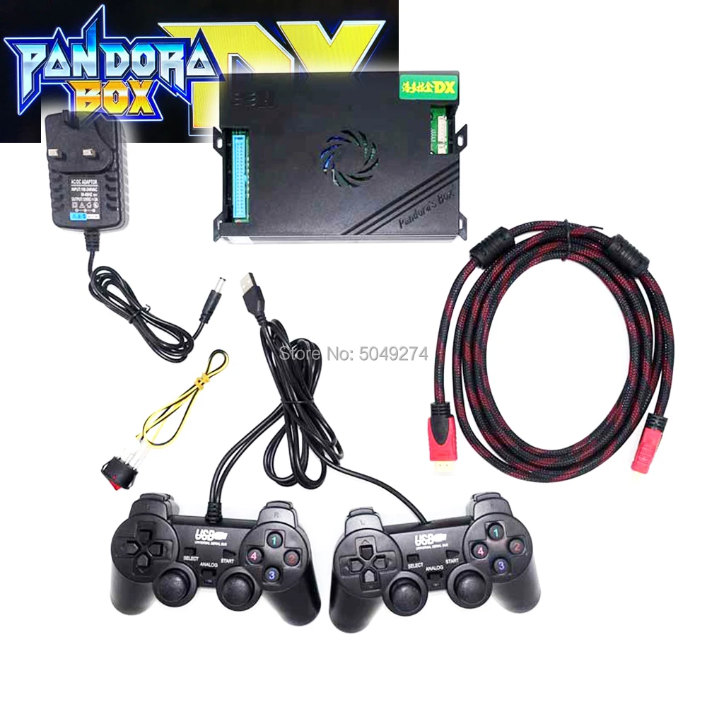 2020 Бесплатная доставка новая коробка Pandora DX 3000 в 1 поддержка 3P 4P игр может