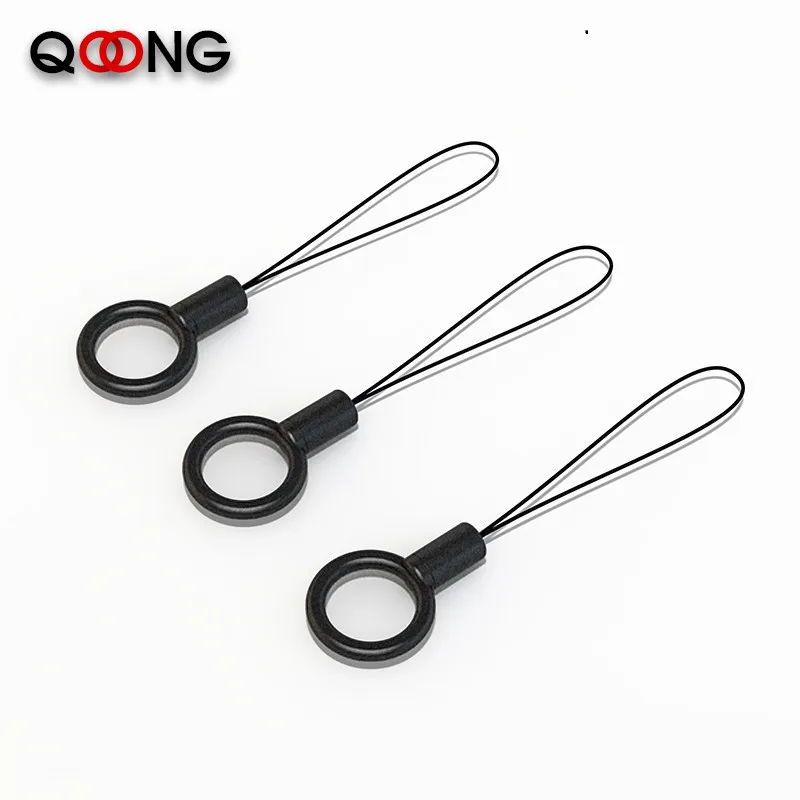 10 шт. многофункциональный брелок для ключей черный шнурок телефона