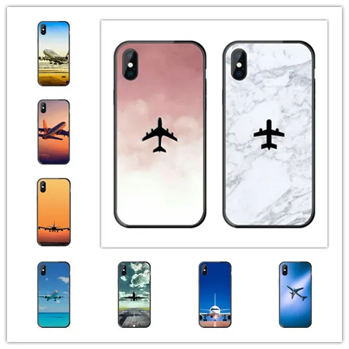 Самолет fly путешествия небо облако высококачественный чехол для телефона iPhone 5 5Sx