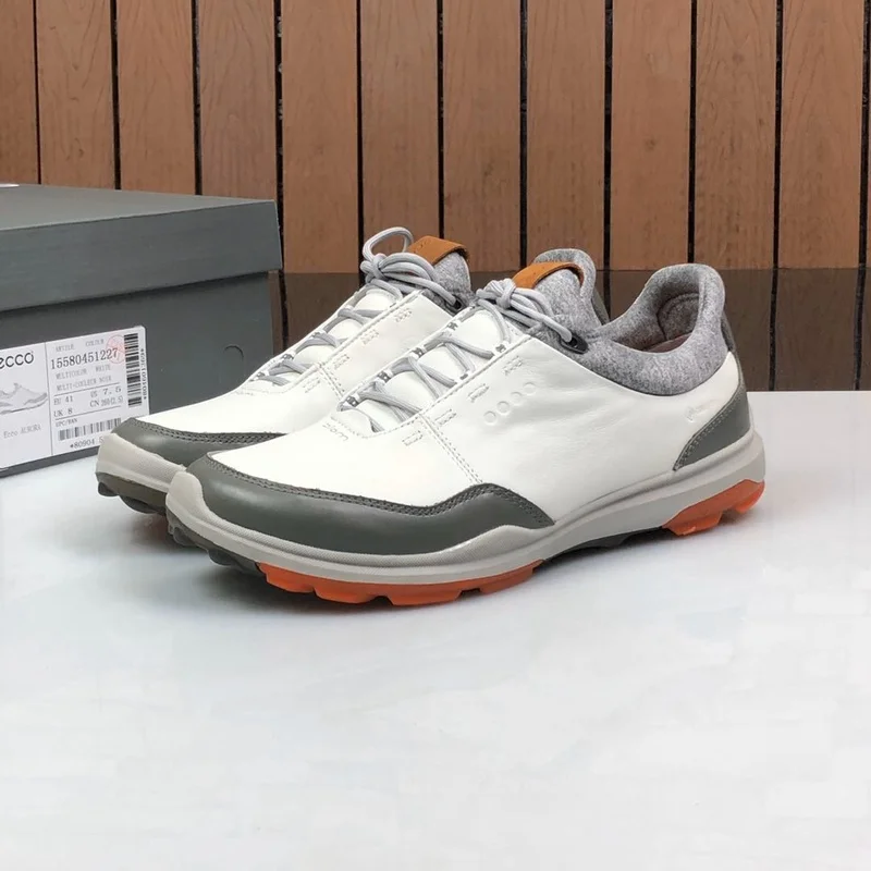 

New Trend Sports Sneakers for Men Brand Walking Sneakers for Mens Anti-Slip Man Golf Shoes Lace Up Leather Golf Trainers Men