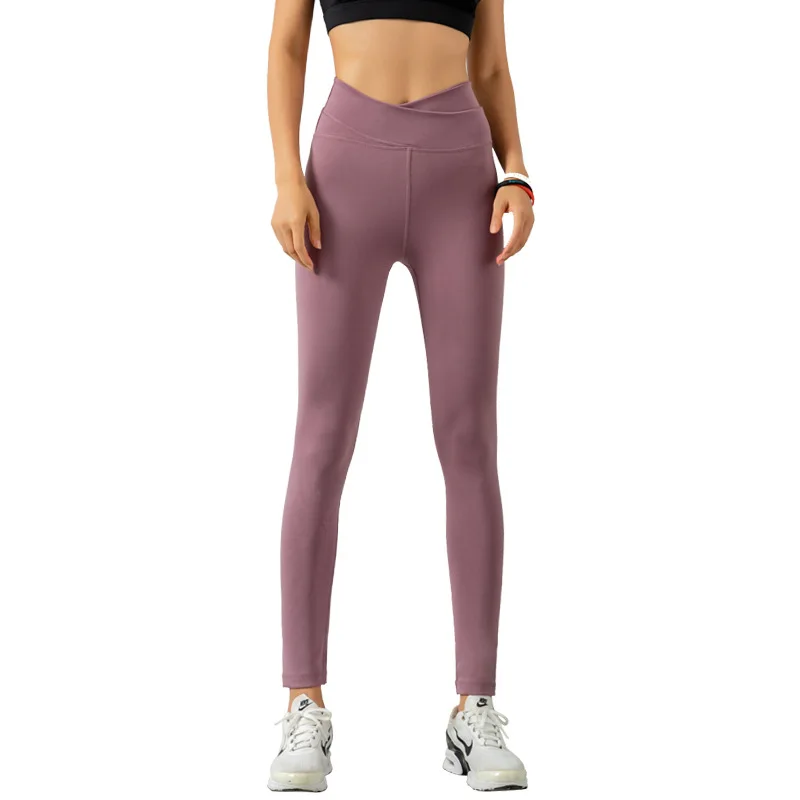 3 Colors Fitness Leggings Women's High Waist High Stretch Sexy Peach Buttocks Tight Pants Quick Dry Running Training Yoga Pants
