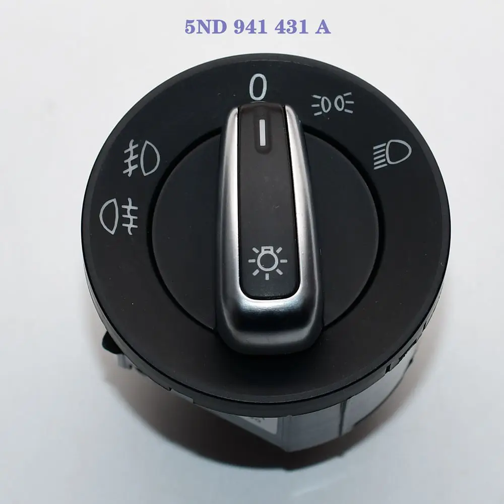 5ND941431A 5ND 941 431 A контроллер переключателя фары для CC Golf GTI MK5 MK6 Rabbit|Переключатели и