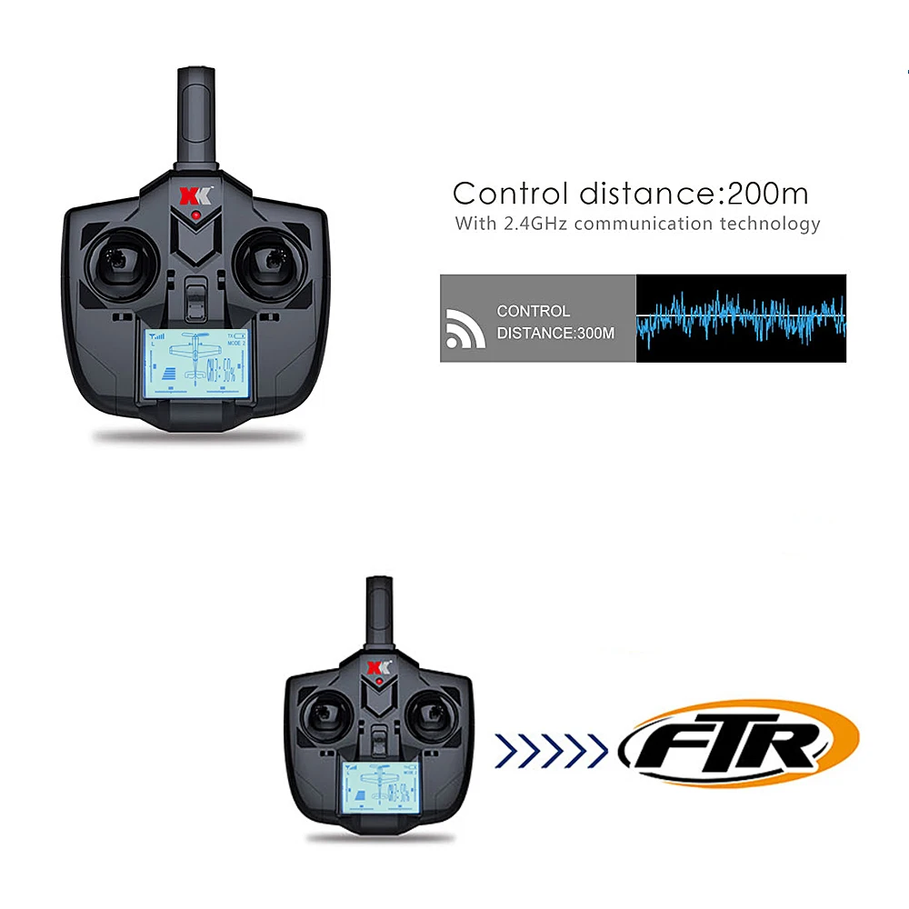 Wltoys XK A800 радиоуправляемый самолет 780 мм Wingspan 5CH 3D 6G режим EPO самолёт с