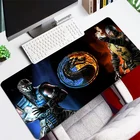 Большой игровой коврик для мыши Mortal Kombat с аниме, скоростной резиновый коврик с замком по краю XL, коврик для мыши для ноутбука, компьютера, геймера, клавиатуры, Настольный коврик для мыши