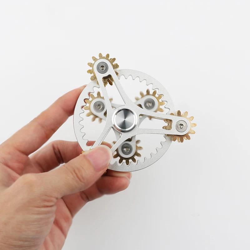 Tri-Spinner Hot Wheels зубчатое соединение высокого качества металлический Спиннер ручной Спиннер для пальцев антистресс игрушки для взрослых