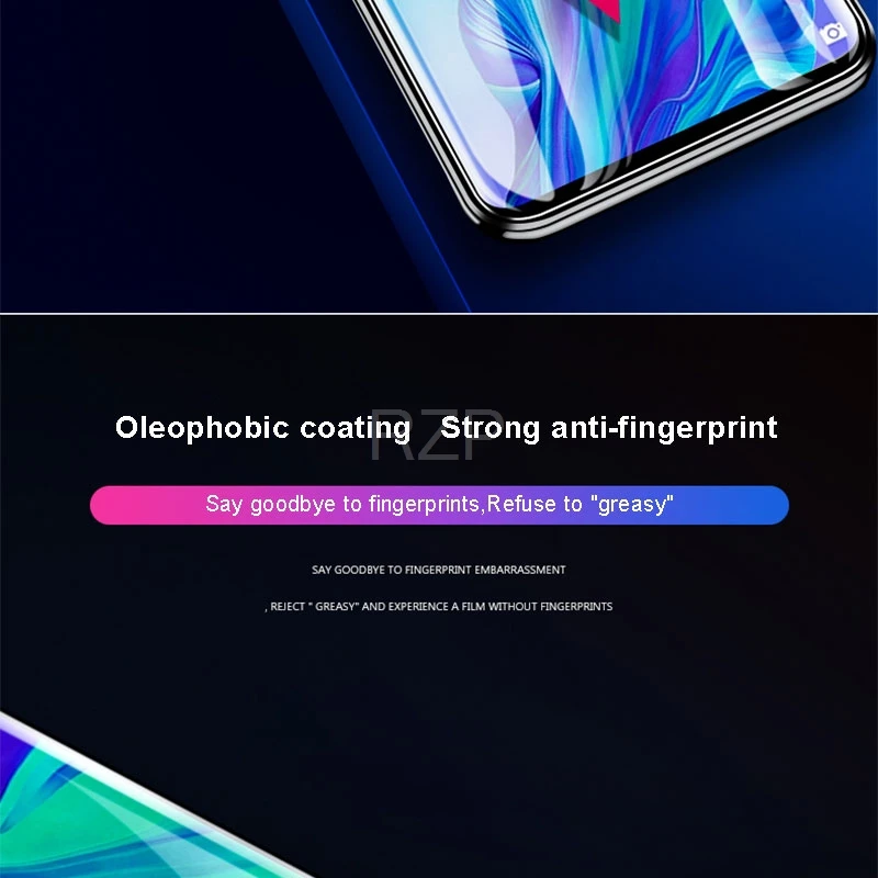 RZP полное покрытие Гидрогелевая пленка для huawei P30 P20 Pro P10 lite Plus Защита экрана для huawei P20 P30 lite(не закаленное стекло