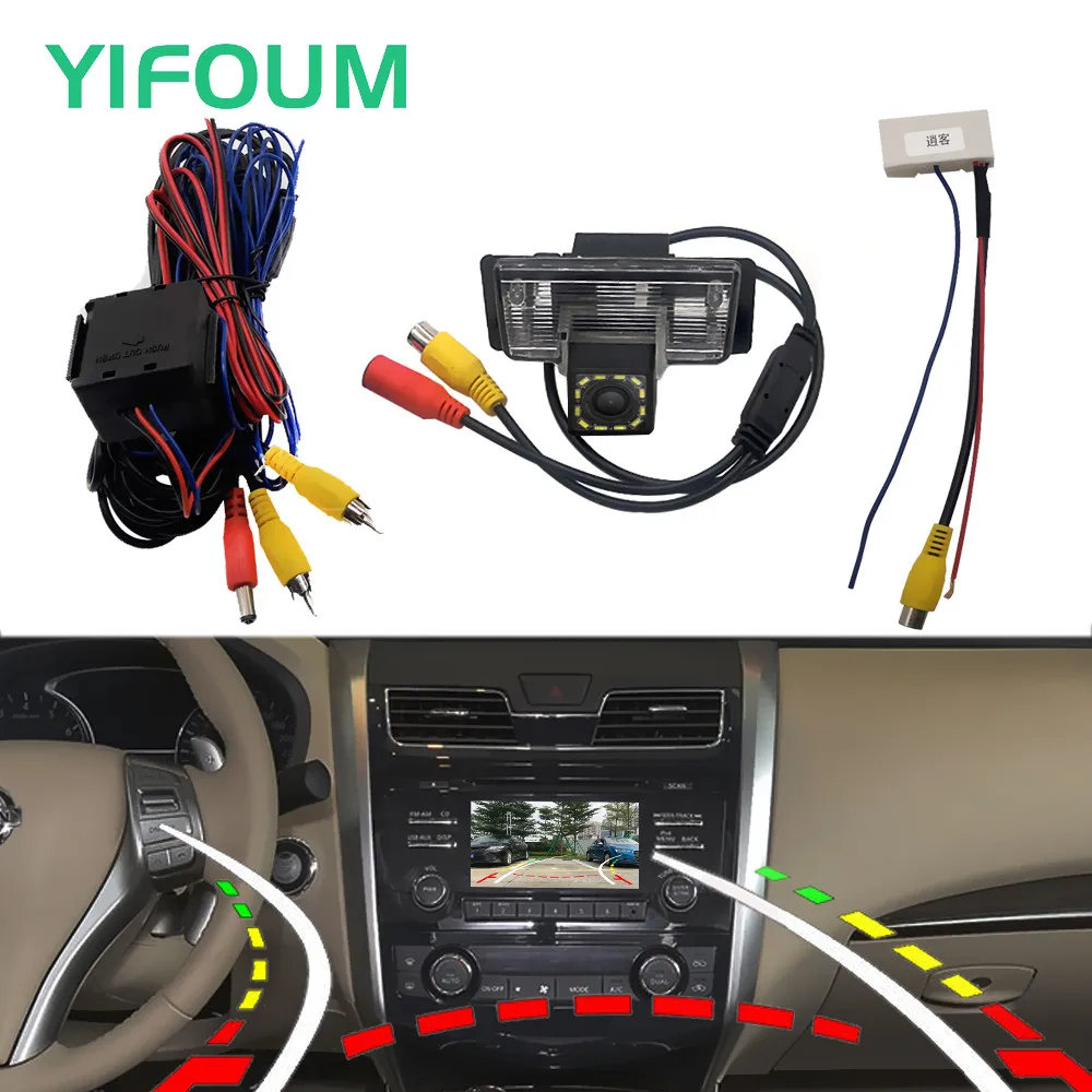 

Камера заднего вида «рыбий глаз» для Nissan Teana Lannia NV200 2014 2015 2016