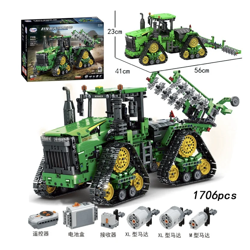 Высокотехнологичный Радиоуправляемый автомобиль гусеничный трек с