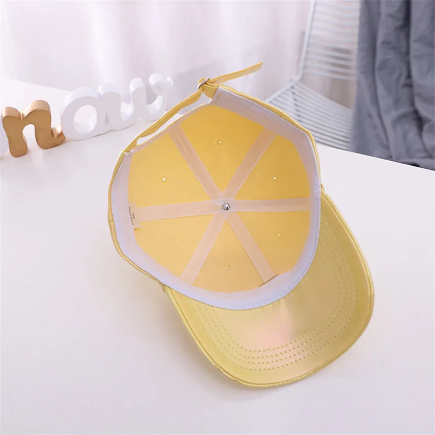 

2021 New Fashion Kids Baseball Cap Sport Outdoor PU Peaked Cap Children Korean Style letter Caps Spring Summer Sunhat